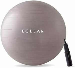  exercise ball 65cm fitness exercise ball single goods air pump attaching gray HCF-BB65GY