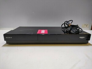 98-1（通電確認)SONY ブルーレイディスクレコーダー BDZ-FT1000 ジャンク(B-CAS+電源付き)18年製