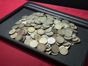 ※23956 大量おまとめ 約1,994ｇ 約417枚 100円銀貨 鳳凰 稲穂 五輪 古銭 旧硬貨