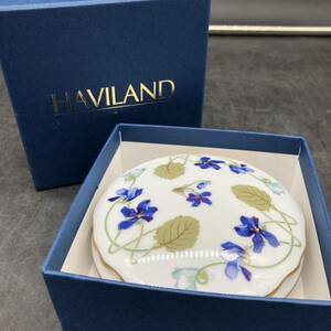 667 HAVILAND Haviland fe камень Suite BOX цветочный принт крышка есть 