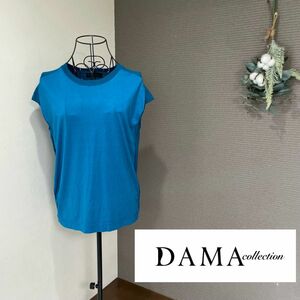 DAMA collection ダーマコレクション ノースリーブニット シルク混
