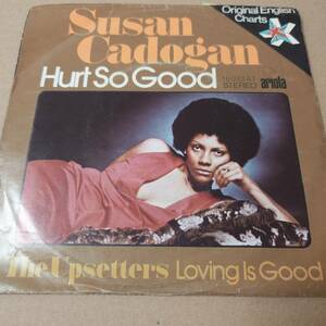 Susan Cadogan - Hurt So Good / Lee Perry // Ariola 7inch / Lovers / AA1494