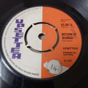 The Upsetters - Return Of Django / Dollar In The Teeth // Upsetter 7inch / AA2121