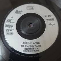 Ace Of Base - All That She Wants // Metronome 7inch / Reggae Pop / AA2226_画像3