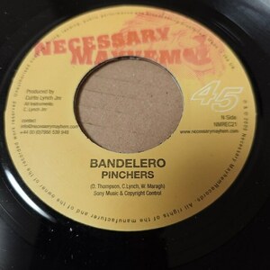 ★Come Downオケ★ Pinchers - Bandelero / Mr Williamz - Real General // Necessary Mayhem 7inch / AA0620