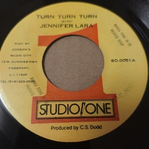 Jennifer Lara - Turn Turn Turn // Studio One 7inch / AA0176