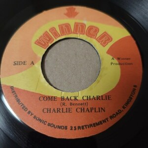 Charlie Chaplin - Come Back Charlie // Winner 7inch / Madonna - Material Girl カバー / AA0921