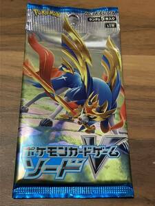 【1円出品】ポケモンカードゲーム ソード＆シールド 拡張パック ソード 未開封 1パック