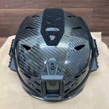 US240429 Ｂ-262 『美品』JJW社 カーボン製 ヘルメット 防具 個人装備 ブラック 現状品_画像4