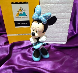 * rare * DEMONS & MERVEILLES / Disney MINNIE MOUSE Figure / Disney minnie * mouse figure ceramics made 