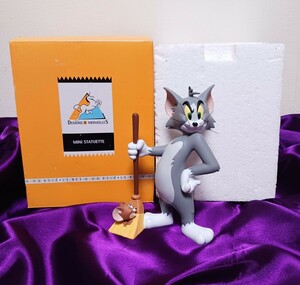 * редкий * DEMONS & MERVEILLES Tom And Jerry Figure Statue / Tom . Jerry фигурка / керамика производства WARNER Bros.