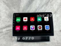 10インチ 20系 アルファード ヴェルファイア 専用 パネル iPhone CarPlay アンドロイド ナビ ディスプレイオーディオ 新品 バックカメラ付_画像3