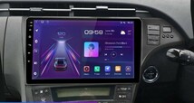 10インチ 30系 プリウス 専用 パネル iPhone CarPlay HUD用 アンドロイド ナビ ディスプレイオーディオ 新品 バックカメラ付 2GB/32GB_画像5