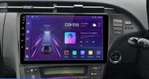 10インチ 30系 プリウス 専用 パネル iPhone CarPlay 画質 アンドロイド ナビ ディスプレイオーディオ 新品 バックカメラ付 2GB/32GB_画像9