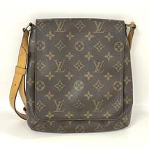 【5K5】 1円スタート LOUIS VUITTON / CA0929 モノグラム ミュゼット サルサ ショルダーバッグ 肩掛け レディース ブラウン _画像1