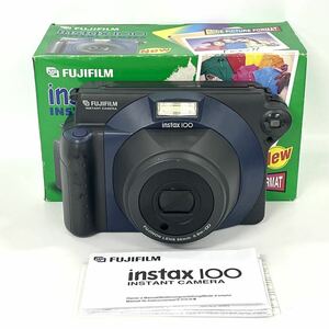 【5K2】1円スタート FUJIFILM instax 100 INSTANT フジフィルム インスタックス インスタント ポラロイドカメラ FUJINON LENS 95mm 0.9m~∞