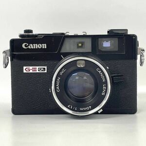 【5T7】1円スタート Canon Canonet QL17 G-Ⅲ G3 キャノン キヤノン キヤノネット レンズ 40mm 1:1.7 レンジファインダー フィルムカメラ