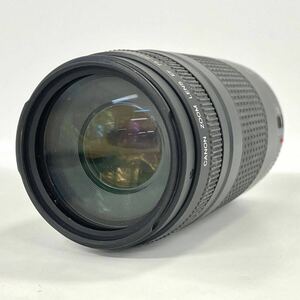 【5T17】1円スタート CANON ZOOM LENS EF 75-300mm 1.4-5.6 II Φ58mm キャノン キヤノン 一眼カメラ用 カメラレンズ 