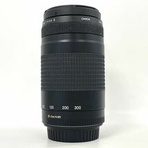 【5T17】1円スタート CANON ZOOM LENS EF 75-300mm 1.4-5.6 II Φ58mm キャノン キヤノン 一眼カメラ用 カメラレンズ _画像7