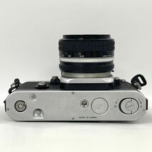 【5A16】1円スタート Nikon F2 ニコン レンズ Nikon NIKKOR 50mm 1:1.4 ニッコール 一眼レフ フィルムカメラ シルバーボディー _画像9
