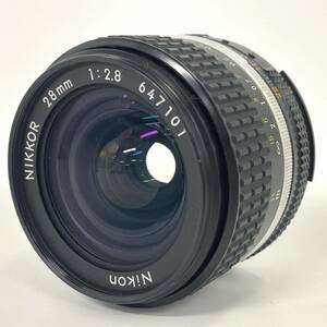 【5A19】1円スタート Nikon NIKKOR 28mm 1:2.8 ニコン ニッコール カメラレンズ
