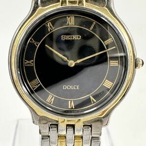 【4M37】1円スタート SEIKO DOLCE / 5E30-6A60 セイコー ドルチェ クオーツ メンズ 腕時計 の画像1