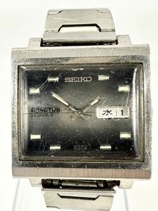 【5K25】1円スタート SEIKO 5 ACTUS SS 23JEWELS / 6106-5440 セイコー アクタス 稼働品 自動巻き デイデイト メンズ 腕時計 