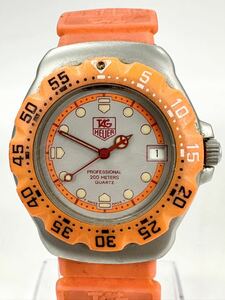 [5K140]1 jpy start TAG HEUER PROFESSIONAL 200METERS QUARTZ / WA1213 TAG Heuer Formula quarts boys wristwatch 