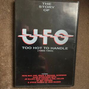 送料込み　輸入版UFO / TOO HOT TO HANDLE:THE STORY OF UFO国内プレイヤー視聴可