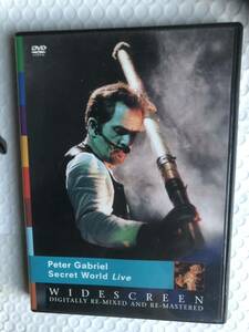 良品　送料無料　国内盤DVD DVD　シークレット・ワールド・ライヴ　Peter Gabriel　ピーター・ガブリエル　スレッジハンマー　ポーラコール