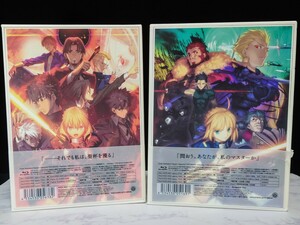  Blu-ray Fate Zero Blu-ray Disc Box 1~2巻 セット　フェイト　ゼロ　ブルーレイボックス