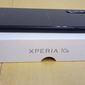 [画面焼けアリ] docomoドコモ「Xperia 10 II SO-41A」エクスペリア android スマートフォン Android12 画面フィルム＆ケース付の画像5
