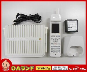 ●NAKAYO（ナカヨ）● 中古品 / シングルゾーンDECTコードレス電話機（白） / NYC-8Si-DCLLW / ホワイト / ビジネスフォン