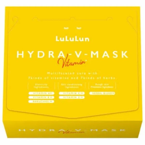 新品 未開封 LuLuLun Hydra V Mask ルルルン ハイドラV マスク フェイスマスク ビタミンC パック