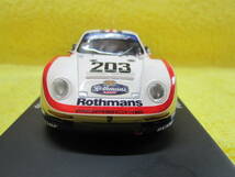 Spark S0961 1/43 Rothmans PORSCHE 961 #203 1987 LM デカール加工済（ル・マン24時間 ロスマンズ ポルシェ 959 _画像3