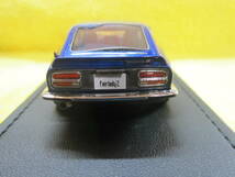 ignition model IG0023 1/43 Nissan S30 Fairlady Z Blue RSワタナベホイール（ニッサン フェアレディ ブルー 湾岸ミッドナイト 悪魔のZ_画像9