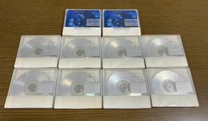 新品 未使用 MD SONY Lumina 2枚 neige 8枚 当時物 廃盤 レア ミニディスク minidisc MDディスク ソニー 80分 計10枚 レトロmini disc