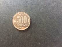 a☆☆☆レア昭和62年500円白銅貨_画像1