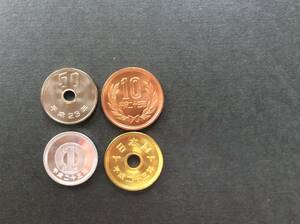 ☆☆☆平成23年50円白銅貨他4種セット(1円・5円硬貨を含む)