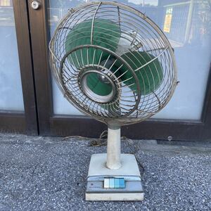 National National electric fan Showa Retro antique Junk secondhand goods 