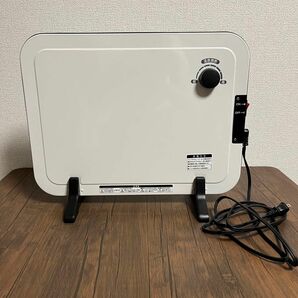 山善 YAMAZEN パネルヒーター DP-SB169 温度調節機能付 ホワイト 電気ヒーター 脱衣所 トイレ 洗面所 足元暖房