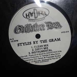 アングラ GODFATHER DON / STYLES BY THE GRAM HYD414 HYDRA ENTERTAINMENT