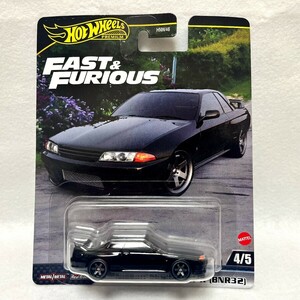 ホットウィール Hot Wheels ワイルド・スピード 日産 スカイライン GT-R BNR32 HYP69 ホットウイール ミニカー 新品 トミカ マジョレット