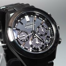 ◆未使用保管品 定価¥280,000別◆ CITIZEN シチズン ATTESA アテッサ CC4055-65E F950-0029S01 チタン メンズ 腕時計 保・箱「23957」_画像2