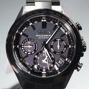 ◆未使用保管品 定価¥280,000別◆ CITIZEN シチズン ATTESA アテッサ CC4055-65E F950-0029S01 チタン メンズ 腕時計 保・箱「23957」の画像3