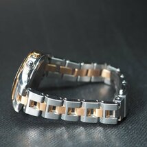 【美品 定価63,800円】SEIKO セイコー lk ルキア 1B35-0AB0 SS GP 電波ソーラー デイト ラウンドケース レディース 腕時計 「23961」_画像6