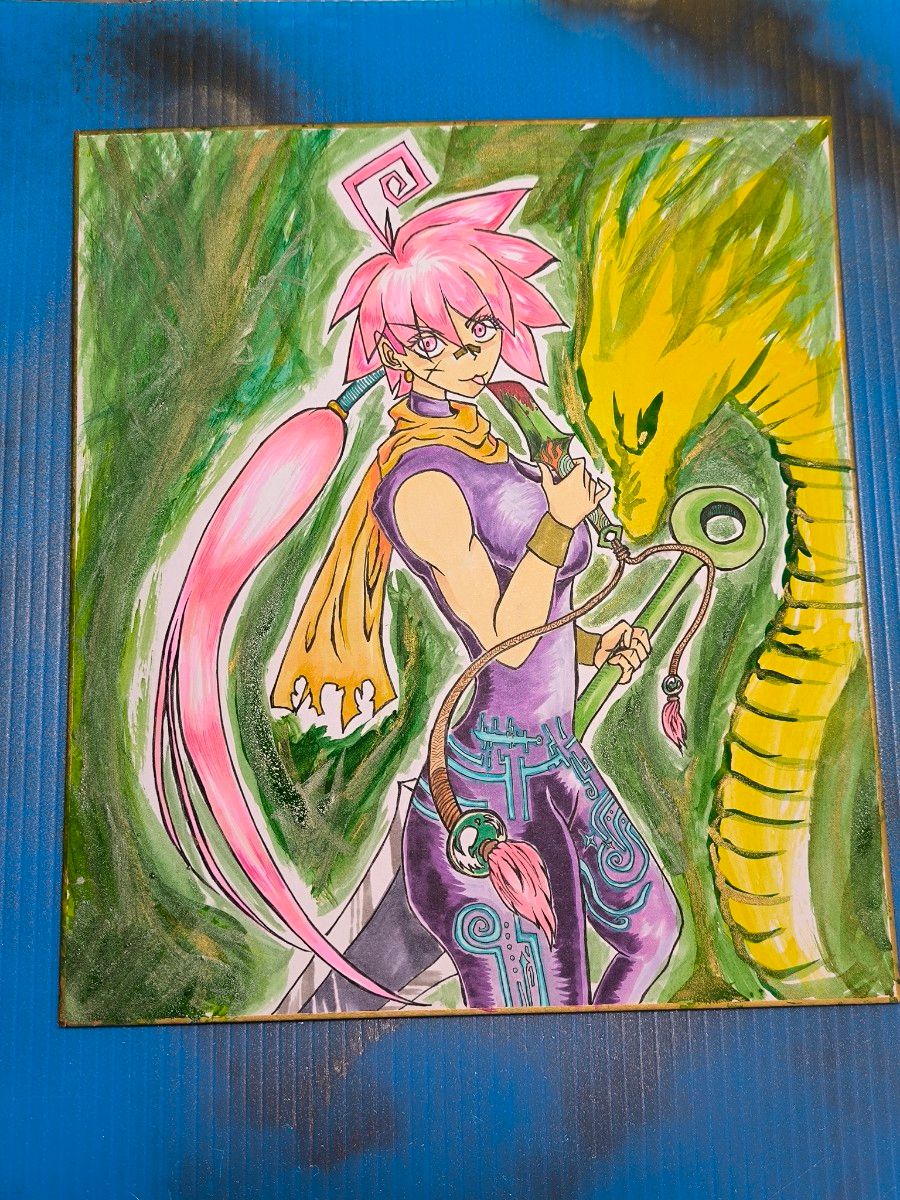 手描きイラスト 手描きイラスト色紙の新品・未使用品・中古品(3