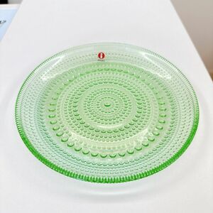 未使用 カステへルミ アップルグリーン 廃盤色 17cm iittala イッタラ 北欧 プレート