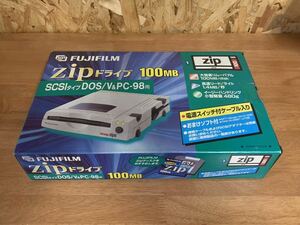 FUJIfILM zip ドライブ 100MB SCSI 接続