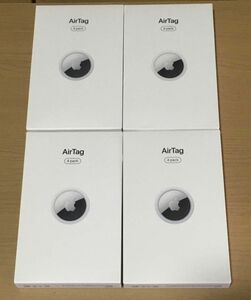 Apple AirTag Air Tag エアタグ エアータグ 4pack 新品 未開封品 4個セット　当日発送